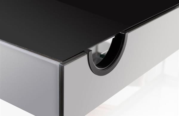 Grote foto aquael glossy 50 cube grijs aquarium dieren en toebehoren vissenkommen