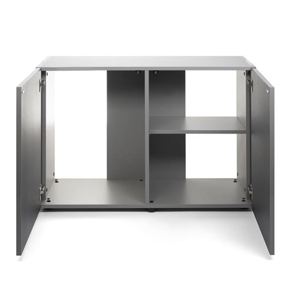 Grote foto glossy 100cm aquarium meubel grijs dieren en toebehoren vissenkommen
