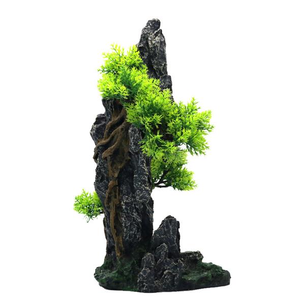 Grote foto steile rots 34 cm aquariumdecoratie as 103 dieren en toebehoren vissenkommen