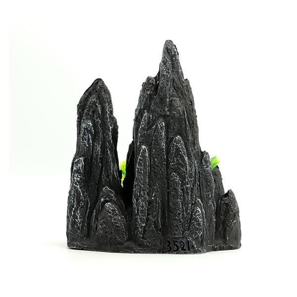 Grote foto rots formatie met waterval 19cm aquarium decoratie as 105 dieren en toebehoren vissenkommen