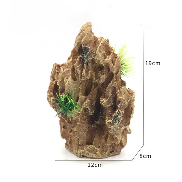 Grote foto dragonstone 10cm decoratierots as 132 dieren en toebehoren vissenkommen