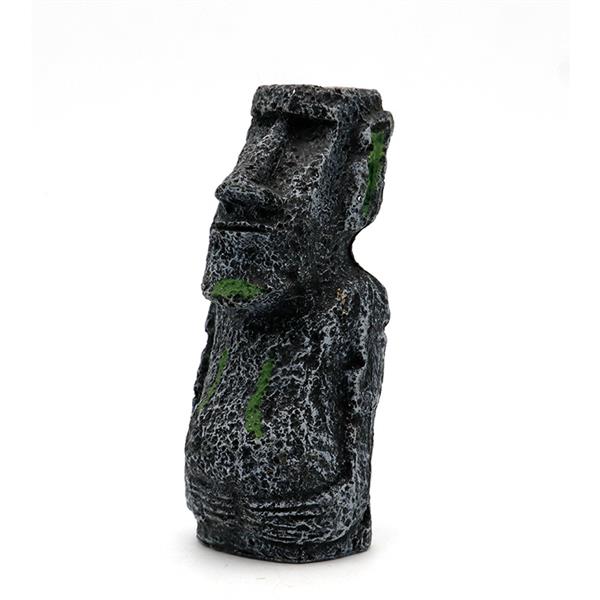 Grote foto paaseiland moai 12 cm as 161 dieren en toebehoren vissenkommen