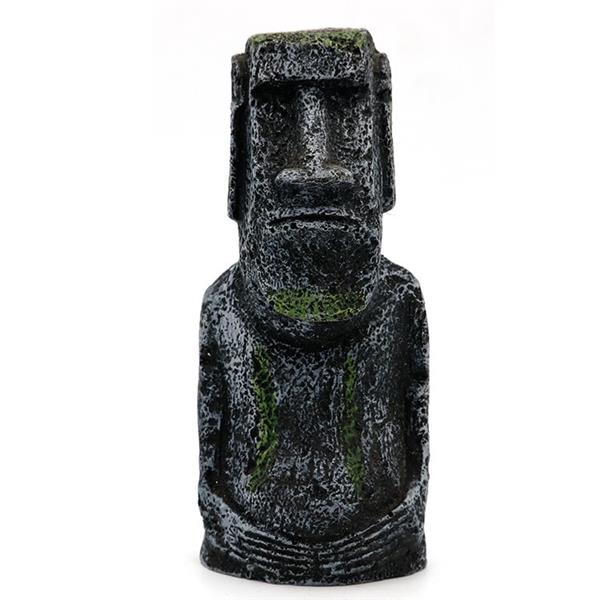 Grote foto paaseiland moai 12 cm as 161 dieren en toebehoren vissenkommen