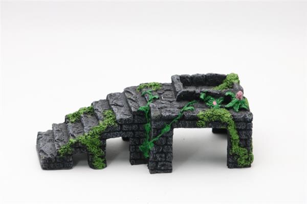 Grote foto aquariumdecoratie brug trap 23 cm as 180 dieren en toebehoren vissenkommen