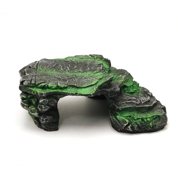 Grote foto platau met leghol grot 8cm aquariumdecoratie as 183 dieren en toebehoren vissenkommen