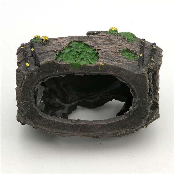 Grote foto oude houten ton 9cm aquariumdecoratie as 195 dieren en toebehoren vissenkommen
