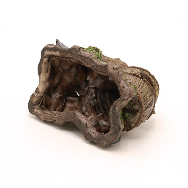Grote foto houten tonnen 9 cm aquariumdecoratie as 197 dieren en toebehoren vissenkommen