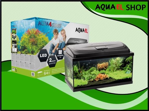 Grote foto aqua4 start 60 recht aquarium set compleet dieren en toebehoren vissenkommen