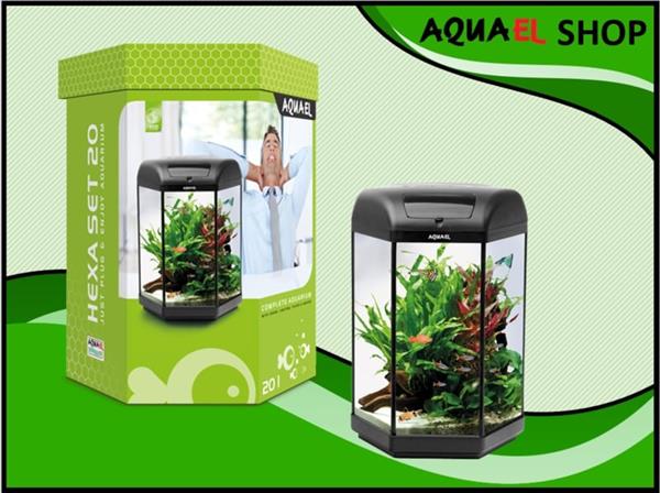 Grote foto hexa 60 aquarium set compleet dieren en toebehoren vissenkommen
