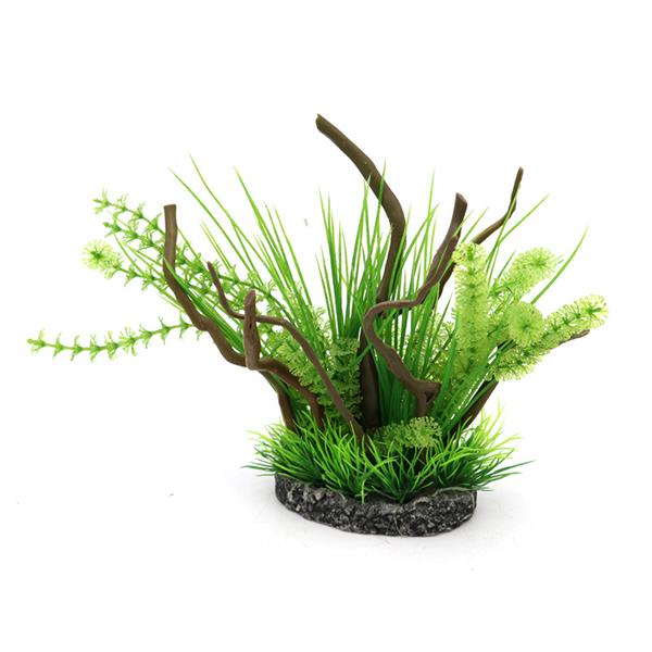 Grote foto aquarium kunstplant aquarium decoratie dieren en toebehoren vissenkommen