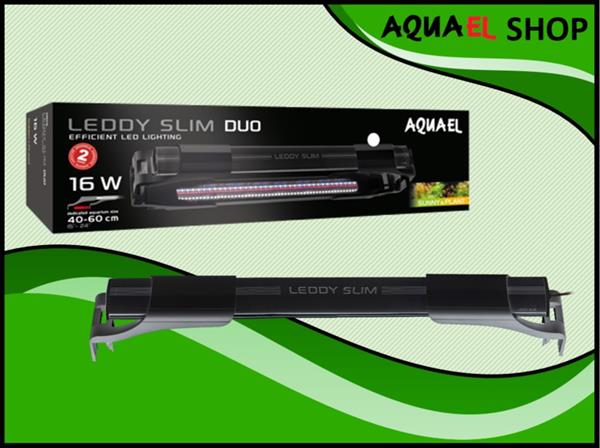 Grote foto leddy slim duo 16watt zwart vol spectrum aquarium led lamp dieren en toebehoren vissenkommen
