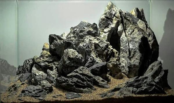 Grote foto ordinairy tsinglung 10 20cm aquarium decoratie steen dieren en toebehoren vissenkommen