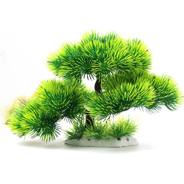 Grote foto bonsaiboom 28 cm aquarium decoratie as 221 dieren en toebehoren vissenkommen