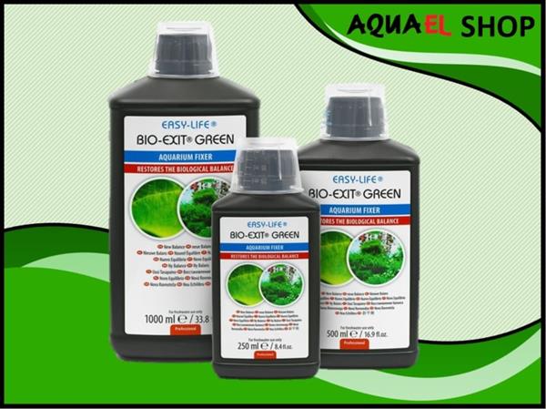 Grote foto easy life bio exit green 500ml tegen baard draad en penseelalgen dieren en toebehoren vissenkommen