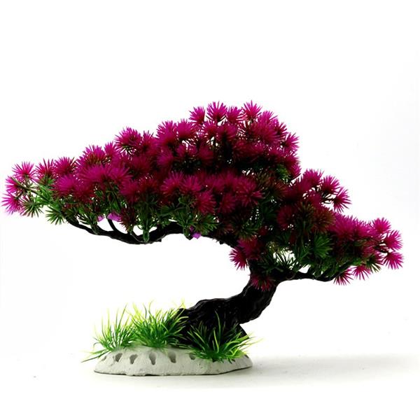 Grote foto bonsai boom 30 cm aquarium decoratie as 223 dieren en toebehoren vissenkommen