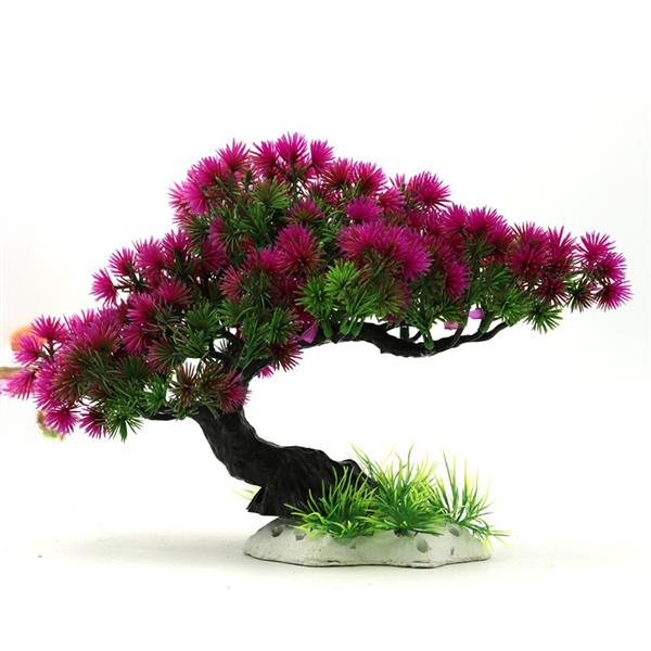 Grote foto bonsai boom 30 cm aquarium decoratie as 223 dieren en toebehoren vissenkommen