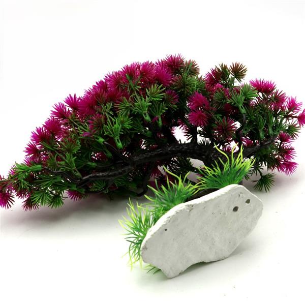 Grote foto bonsai boom 30 cm aquarium decoratie as 223 dieren en toebehoren vissenkommen