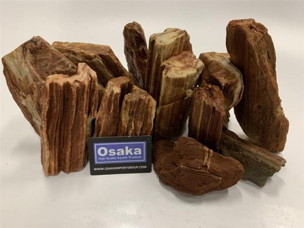 Grote foto red wood stone 10 15cm aquarium decoratie stenen dieren en toebehoren vissenkommen