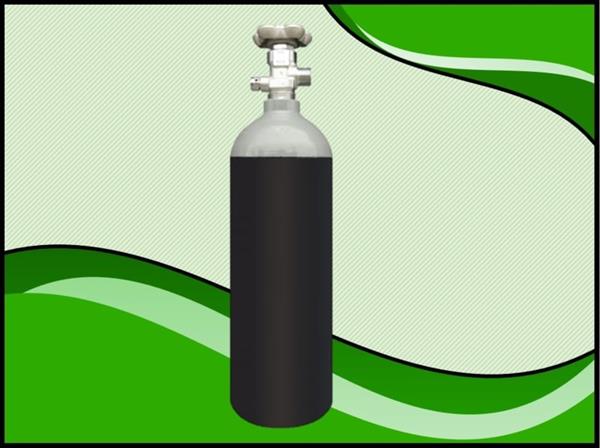 Grote foto co2 hervulbare gasfles 3000 gram dieren en toebehoren vissenkommen