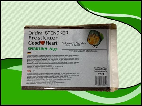 Grote foto stendker goodheart spirulina 500 gram discusvoer dieren en toebehoren vissenkommen