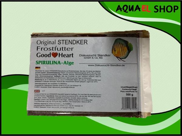 Grote foto stendker goodheart spirulina 500 gram discusvoer dieren en toebehoren vissenkommen