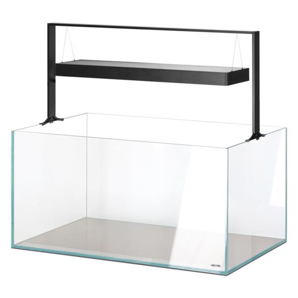 Grote foto osaka ultrascape zwart 90x60x45cm aquarium 4x led verlichting dieren en toebehoren vissenkommen