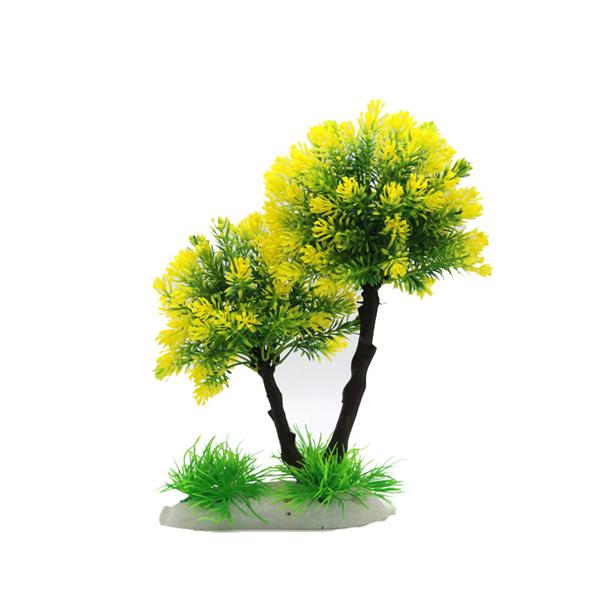Grote foto bonsaibomen 24cm aquariumdecoratie as 254 dieren en toebehoren vissenkommen