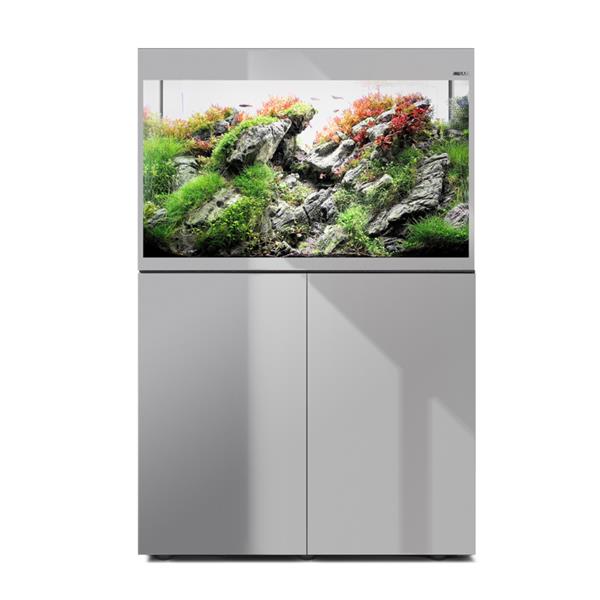 Grote foto aquael glossy 80 grijs aquarium dieren en toebehoren vissenkommen