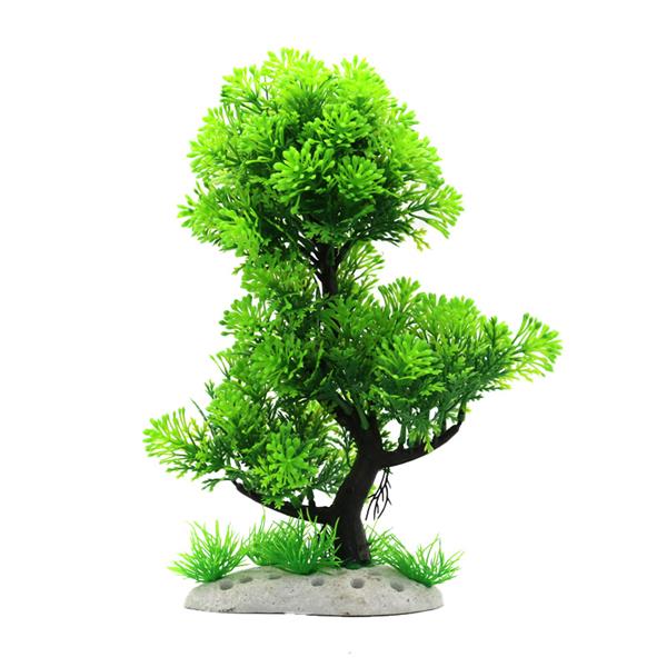 Grote foto bonsaiboom 25 cm aquariumdecoratie as 260 dieren en toebehoren vissenkommen