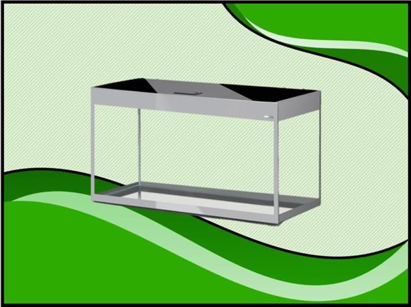 Grote foto aquael glossy 100 grijs aquarium dieren en toebehoren vissenkommen