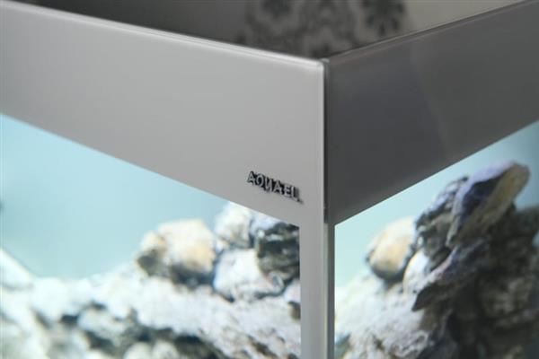 Grote foto aquael glossy 50 cube grijs aquarium set inclusief glossy meubel dieren en toebehoren vissenkommen