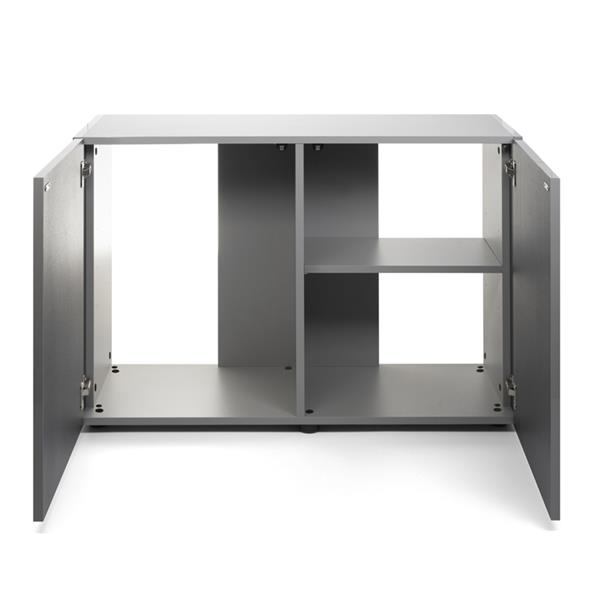 Grote foto glossy 100cm aquarium meubel grijs dieren en toebehoren vissenkommen