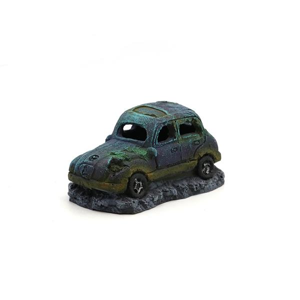 Grote foto oltimer auto aquariumdecoratie as 266 dieren en toebehoren vissenkommen