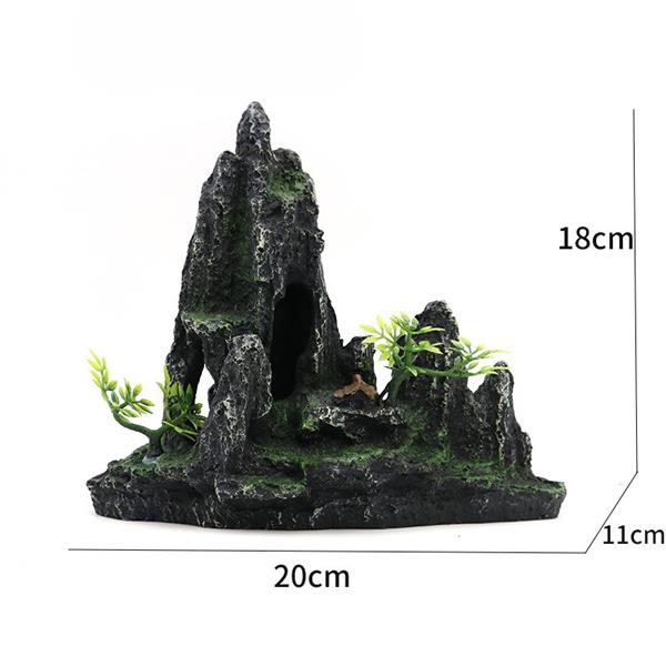 Grote foto rots formatie 18 cm aquarium decoratie as 108 dieren en toebehoren vissenkommen