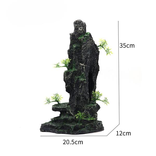 Grote foto steile rots 35 cm aquarium decoratie as 109 dieren en toebehoren vissenkommen