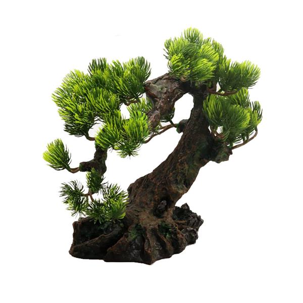Grote foto bonsaiboom 27 cm aquariumdecoratie as 279 dieren en toebehoren vissenkommen