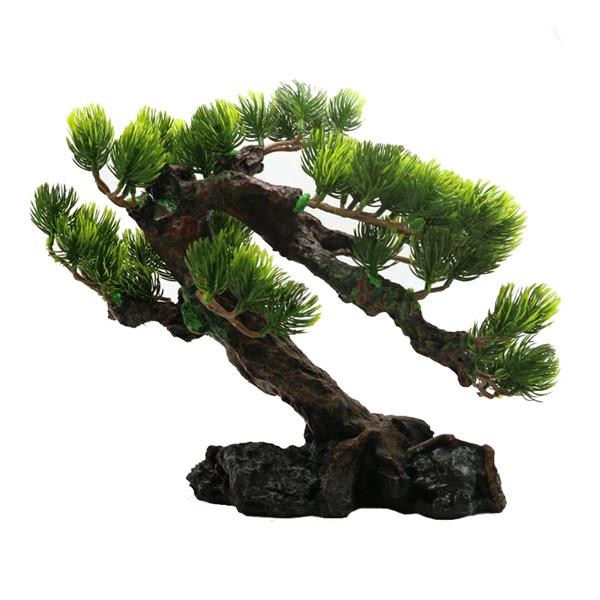 Grote foto bonsaiboom 27 cm aquariumdecoratie as 279 dieren en toebehoren vissenkommen