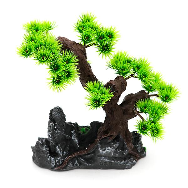 Grote foto bonsaiboom 20 cm aquariumdecoratie as 119 dieren en toebehoren vissenkommen