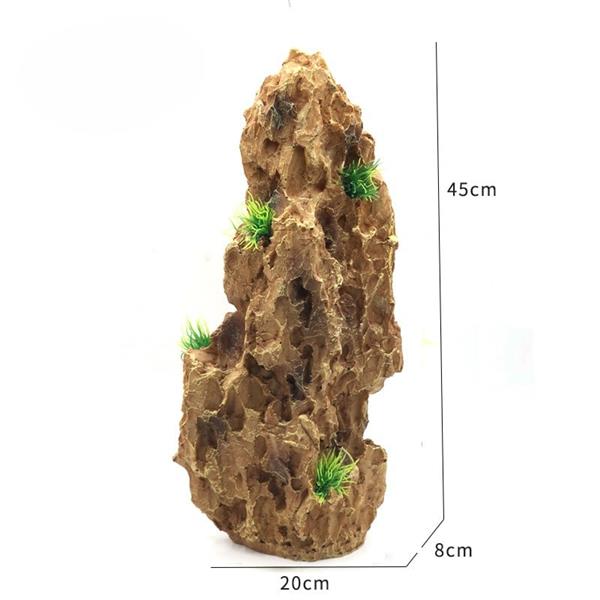 Grote foto dragonstone 45cm decoratie rots as 136 dieren en toebehoren vissenkommen