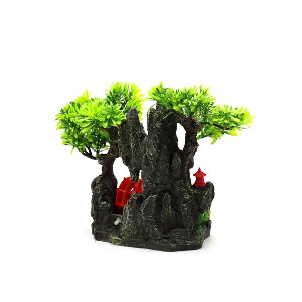 Grote foto bonsai met watermolen luchtaansluiting as 289 dieren en toebehoren vissenkommen
