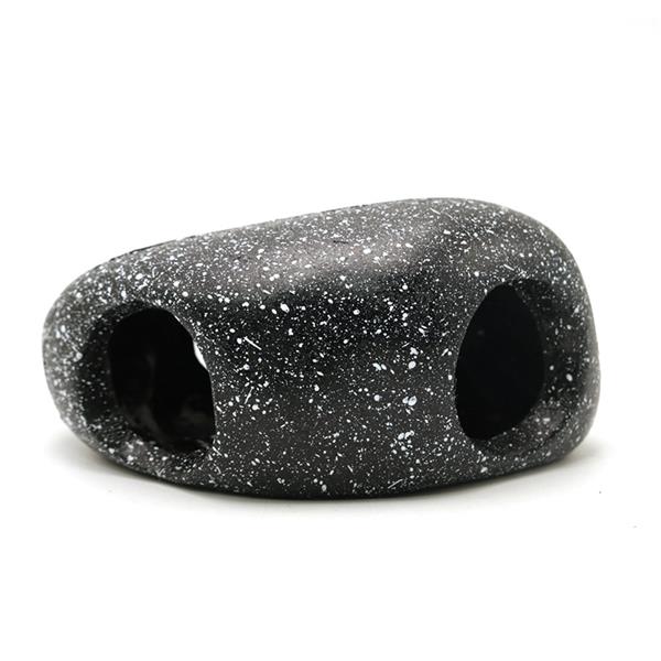 Grote foto cave stone 9 5 cm steen met holle ruimte as 167 dieren en toebehoren vissenkommen