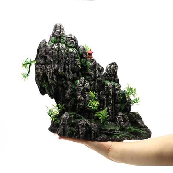 Grote foto rotsformatie 25cm aquariumdecoratie as 301 dieren en toebehoren vissenkommen