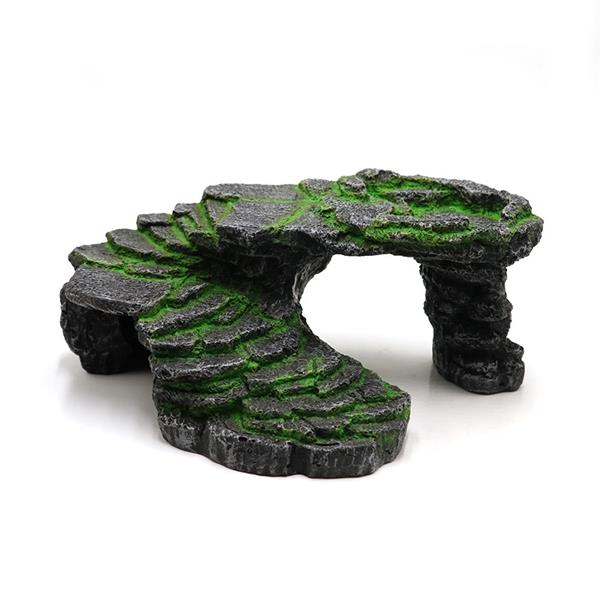 Grote foto bergplateau 11cm aquariumdecoratie as 302 dieren en toebehoren vissenkommen
