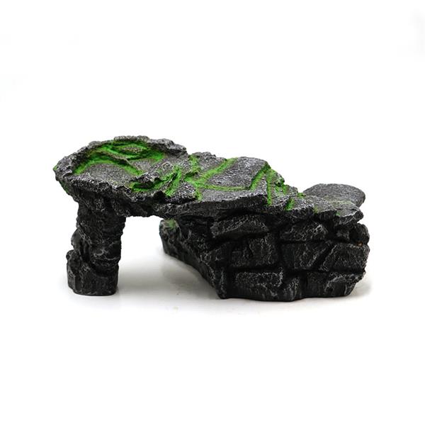 Grote foto bergplateau 11cm aquariumdecoratie as 302 dieren en toebehoren vissenkommen