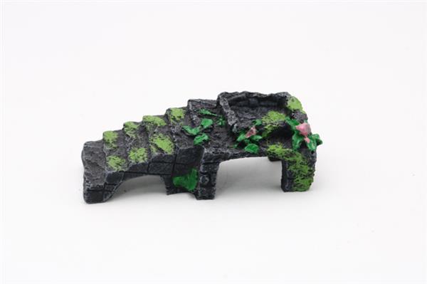 Grote foto aquariumdecoratie brug trap 18cm as 179 dieren en toebehoren vissenkommen