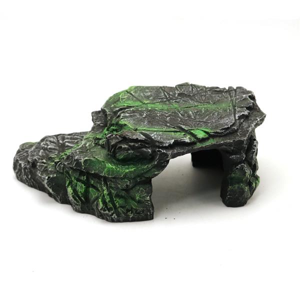 Grote foto platau met leghol grot 8cm aquariumdecoratie as 183 dieren en toebehoren vissenkommen