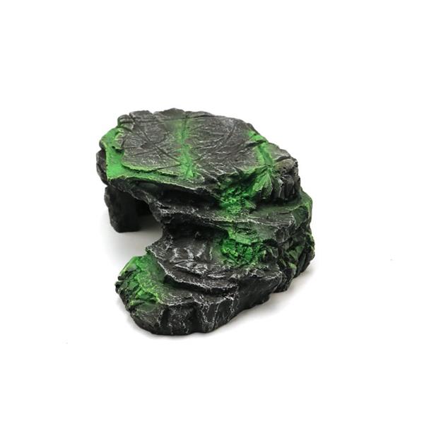Grote foto platau met leghol grot 8cm aquariumdecoratie as 183 dieren en toebehoren vissenkommen