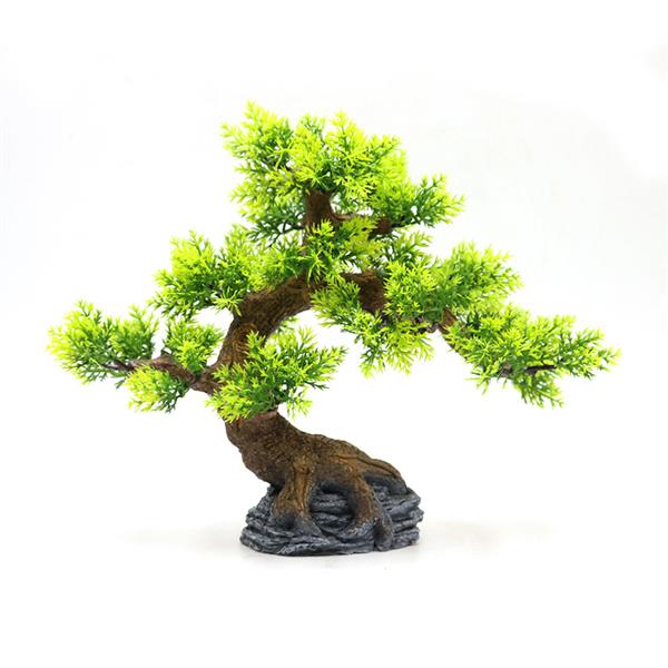 Grote foto bonsaiboom 24cm aquariumdecoratie as 305 dieren en toebehoren vissenkommen