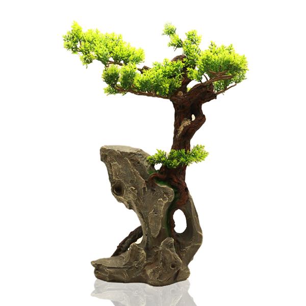 Grote foto bonsaiboom 45cm aquariumdecoratie as 309 dieren en toebehoren vissenkommen