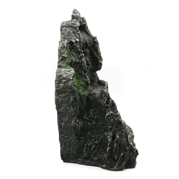 Grote foto rots met waterval 37cm aquariumdecoratie as 310 dieren en toebehoren vissenkommen